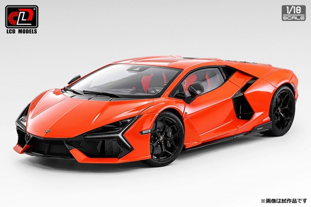 <予約 2026/7月発売予定> LCD 1/18 ランボルギーニ レヴエルト オレンジ
