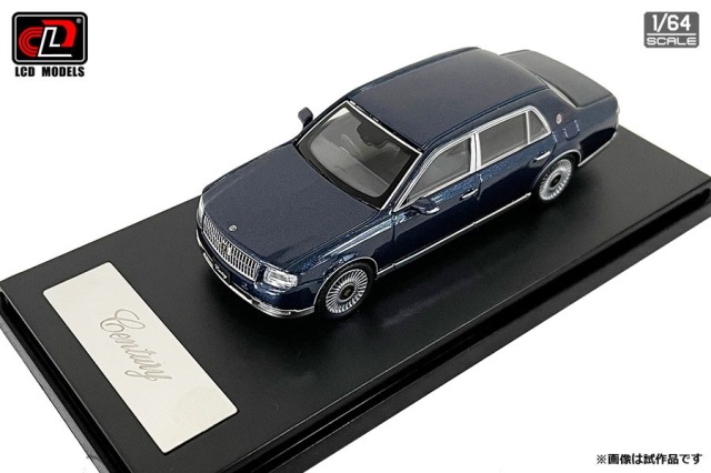 LCD 1/64 Toyota Century Blue