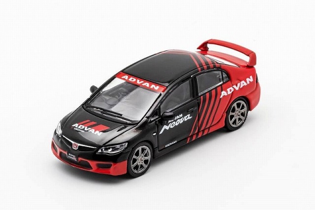 DIECAST TEAM 1/64 Honda Civic Type-R FD2 ADVAN