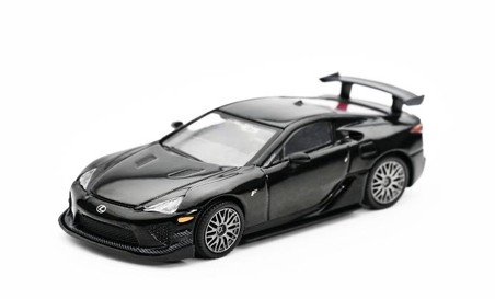<予約 2026/8月発売予定> DIECAST TEAM 1/64 Lexus LFA (LHD) Nurburgring Edition ブラック