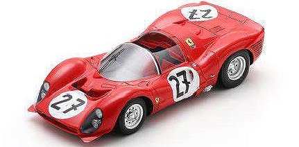 <予約 2027/1-3月発売予定> LOOKSMART 1/18 Ferrari 330 P3 No.20 Le Mans 24H 1966 P.Rodriguez-R.Ginther