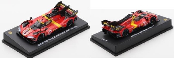 <予約 2025/7-9月以降発売予定> LOOKSMART 1/64 Ferrari 499P No.50 Ferrari AF Corse 5th Le Mans 24H 2023 A.Fuoco-M.Molina-N.Nielsen