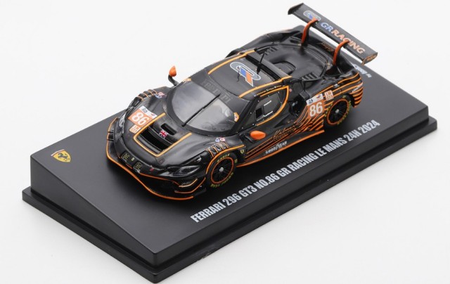 LOOKSMART 1/64 Ferrari 296 GT3 No.86 GR Racing Le Mans 24H 2024 M. Wainwright - D. Serra - R. Pera