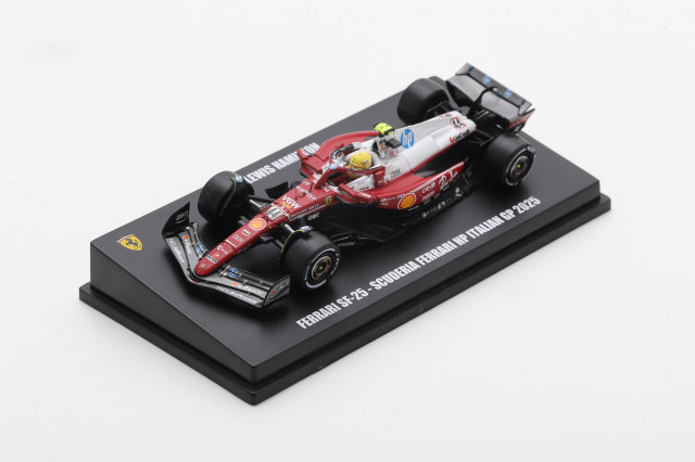 Looksmart 1/64 Ferrari SF-25 Italy GP 2025Lewis Hamilton