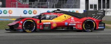<予約 2027/1-3月発売予定> LOOKSMART 1/64 Ferrari 499P - No. 51 Ferrari - AF Corse 5th Le Mans 24H 2026 A.Pier Guidi-J.Calado-A.Giovinazzi