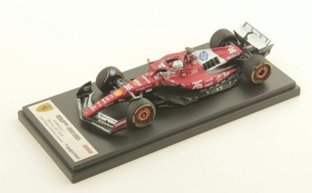LOOKSMART 1/43 Ferrari SF-25 Monaco GP 2025 - Charles Leclerc - 2nd Place