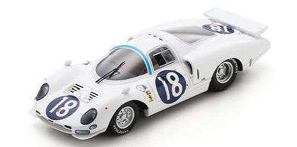 <予約 2027/1-3月発売予定> LOOKSMART 1/43 Ferrari 365 P2 No.18 24H Le Mans 1966 Masten Gregory-Bob Bondurant