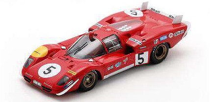 <予約 2027/1-3月発売予定> LOOKSMART 1/43 Ferrari 512 S No.5 Le Mans 24H 1970 J.Ickx-P.Schetty