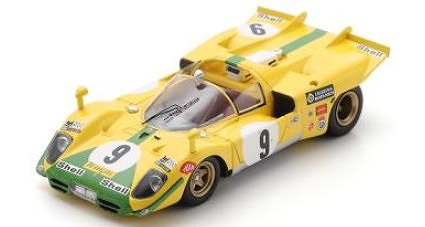 <予約 2026/4-6月発売予定> LOOKSMART 1/43 Ferrari 512 S No.9 Le Mans 24H 1970 J. Juncadella - J. Fernandez