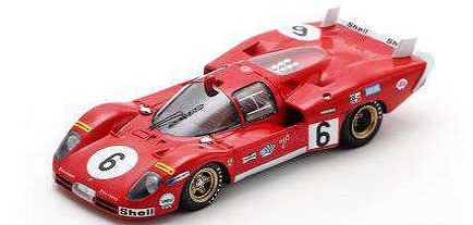 <予約 2027/1-3月発売予定> LOOKSMART 1/43 Ferrari 512 S No.6 Le Mans 24H 1970 I.Giunti-N.Vaccarell