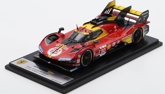 LOOKSMART 1/43 Ferrari 499P No.50 Ferrari AF Corse  Winner Le Mans 24H 2024 A. Fuoco - M. Molina - N. Nielsen