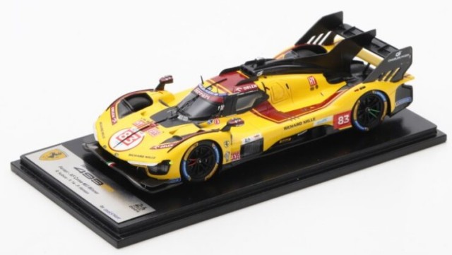 LOOKSMART 1/43 Ferrari 499P No.83 AF CORSE Winner Le Mans 24H 2025 R.Kubica-Y.Ye-P.Hanson