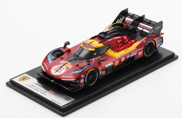 LOOKSMART 1/43 Ferrari 499P No.50 FERRARI AF CORSE Le Mans 24H 2025 A.Fuoco-N.Nielsen-M.Molina