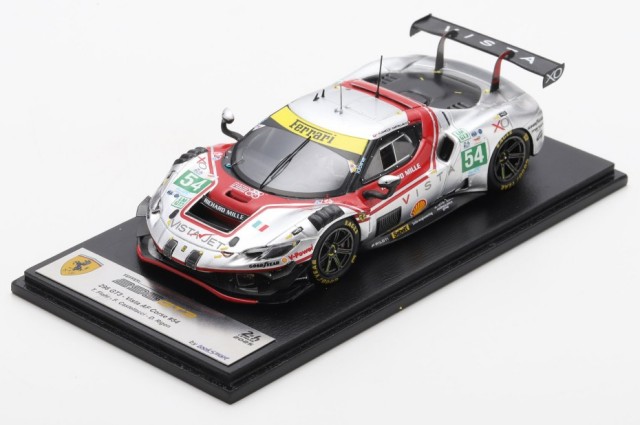 LOOKSMART 1/43 Ferrari 296 LMGT3 No.54? VISTA AF CORSE Le Mans 24H 2025 T.Flohr-F.Castellacci-D.Rigon