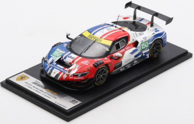 LOOKSMART 1/43 Ferrari 296 LMGT3 No.150 RICHARD MILLE AF CORSE Le Mans 24H 2025 C.Toledo-L.Wadoux-R.Agostini
