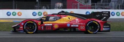 <予約 2027/1-3月発売予定> LOOKSMART 1/43 Ferrari 499P - No. 50 Ferrari - AF Corse Le Mans 24H 2026 A. Fuoco - N. Nielsen - M. Molina