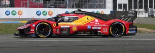 <予約 2027/1-3月発売予定> LOOKSMART 1/43 Ferrari 499P - No. 51 Ferrari - AF Corse 5th Le Mans 24H 2026 A.Pier Guidi-J.Calado-A.Giovinazzi
