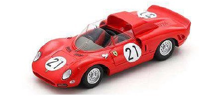 <予約 2027/1-3月発売予定> LOOKSMART 1/43 Ferrari 330 P2 Test Day Le Mans April 1965