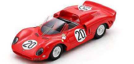 <予約 2027/1-3月発売予定> LOOKSMART 1/43 Ferrari 330 P2 No.20 Le Mans 24H 1965 J.Guichet-M.Parkes