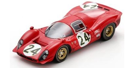 <予約 2026/4-6月発売予定> LOOKSMART 1/43 Ferrari 330 P4 No.24 2nd Daytona 24H 1967 M. Parkes - L. Scarfiotti