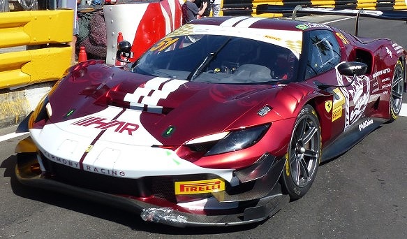 LOOKSMART 1/43 Ferrari 296 GT3 No.51 Harmony Racing 4th FIA GT World Cup Macau 2023 Daniel Serra