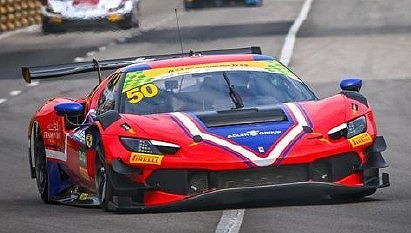 <予約 2026/4-6月発売予定> LOOKSMART 1/43 Ferrari 296 GT3 No.50 AF CORSE Winner Macau GT Cup - FIA GT World Cup 2025 Antonio Fuoco