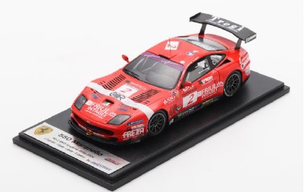 <予約 2026/7-9月発売予定> LOOKSMART 1/43 Ferarri 550 Maranello BMS No.2 Winner 24H Spa 2004 L.Cappellari-F.Gollin-L.Bryner-E.Calderari