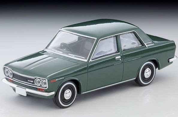<予約 2026/7月発売予定> TOMICA LIMITED VINTAGE 1/64 ダットサン ブルーバード 2ドアセダン 1400スタンダード(緑)70年式