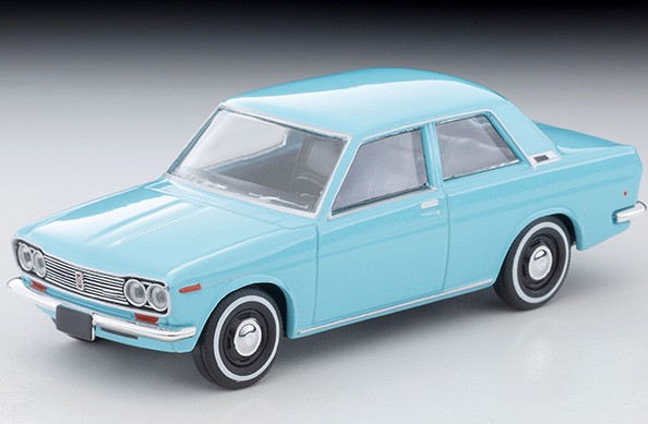 <予約 2026/7月発売予定> TOMICA LIMITED VINTAGE 1/64 ダットサン510 2ドアセダン 北米仕様(水色)69年式