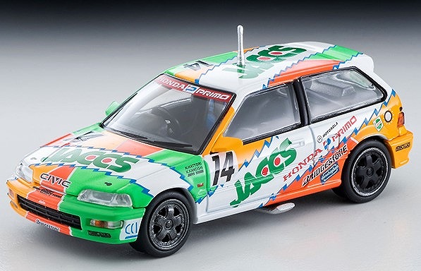 トミカリミテッドヴィンテージNEO 1/64 JACCS-CIVIC（92年仕様）
