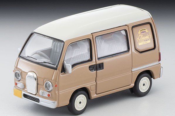 トミカリミテッドヴィンテージNEO 1/64 スバル サンバー ディアス クラシック 94年式（セピア／白）
