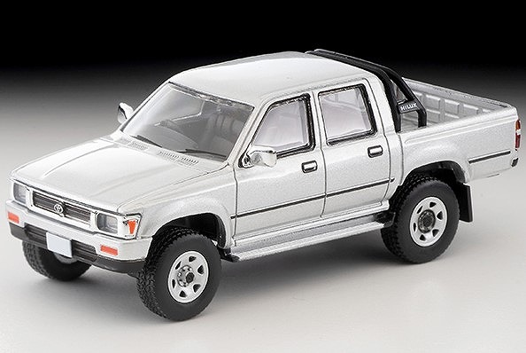 トミカリミテッドヴィンテージNEO 1/64 トヨタ ハイラックス4WD ピックアップ ダブルキャブ SSR（銀）91年式