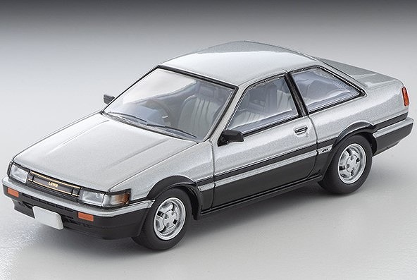 TOMICA LIMITED VINTAGE NEO 1/64 トヨタ カローラレビン 2ドア GT－APEX（銀／黒）84年式