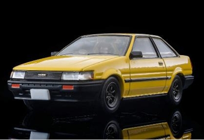 <予約 2027/1月以降発売予定> TOMICA LIMITED VINTAGE NEO 1/64 トヨタ カローラ レビン 2ドア GT RS ワタナベホイール装着車(黄)83年式