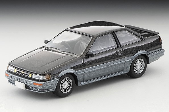 TOMICA LIMITED VINTAGE NEO 1/64 トヨタ カローラレビン 2ドア GT-APEX 85年式（黒／グレー）