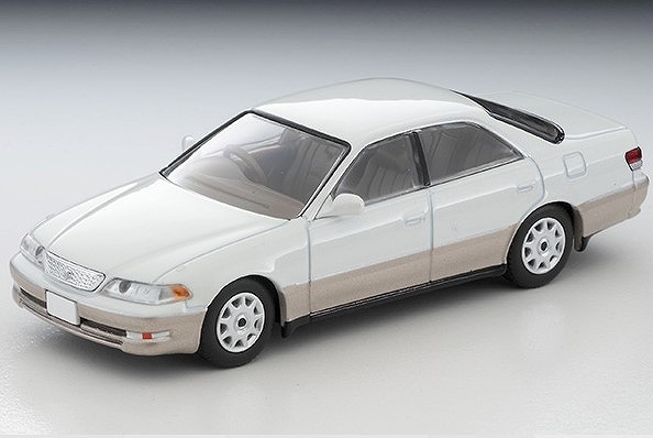 トミカリミテッドヴィンテージNEO 1/64 トヨタ マークII 2.5グランデ 98年式（白／金）