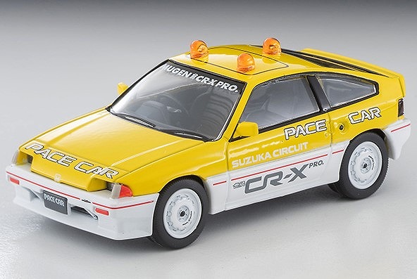 TOMICA LIMITED VINTAGE NEO 1/64 ホンダ バラードスポーツCR-X MUGEN CR-X PRO 鈴鹿サーキット ペースカー（黄/白）