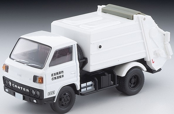 TOMICA LIMITED VINTAGE NEO 1/64 三菱ふそう キャンター 清掃車（白）フィギュア付