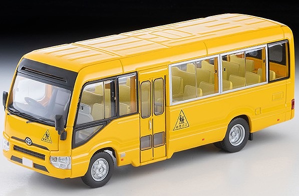 TOMICA LIMITED VINTAGE NEO 1/64 トヨタ コースター 幼児専用車（黄）