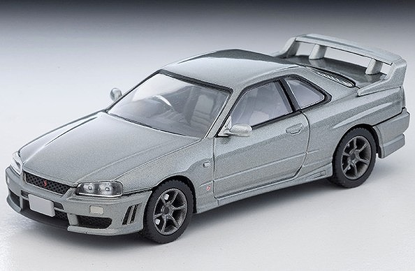 TOMICA LIMITED VINTAGE NEO 1/64 日産 スカイライン 2ドアスポーツクーペ 25GT TURBO オプションパーツ付（銀）2000年式