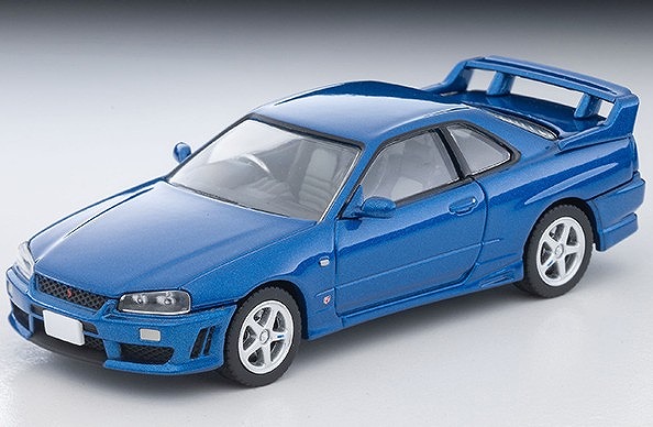 TOMICA LIMITED VINTAGE NEO 1/64 日産 スカイライン 2ドアスポーツクーペ 25GT TURBO オプションパーツ付（青）2000年式