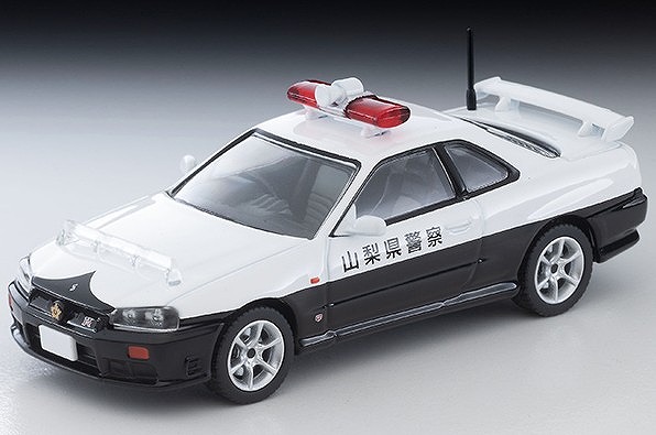 TOMICA LIMITED VINTAGE NEO 1/64 日産 スカイライン 2ドア スポーツクーペ 25GT TURBO パトロールカー（山梨県警察）
