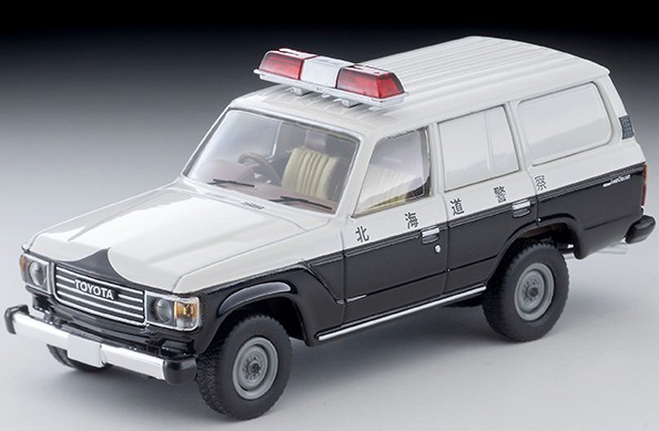 <予約 2026/7月発売予定> TOMICA LIMITED VINTAGE NEO 1/64 トヨタ ランドクルーザー60 パトロールカー(北海道警察)
