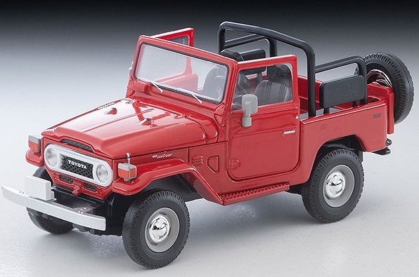 <予約 2026/11月発売予定> TOMICA LIMITED VINTAGE NEO 1/64 トヨタ ランドクルーザー40 オープントップ 北米仕様（赤）