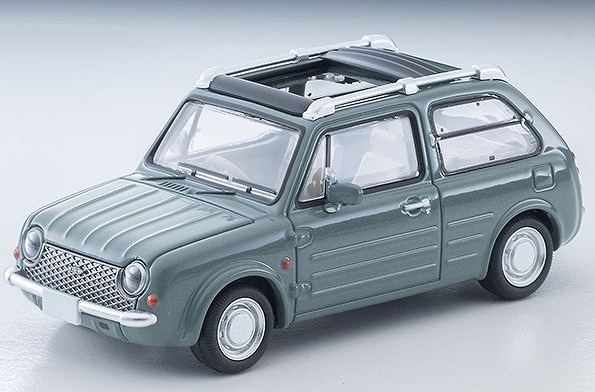 <予約 2027/4月発売予定> TOMICA LIMITED VINTAGE NEO 1/64 日産 PAO キャンバストップ （オリーブグレー） 1989年式
