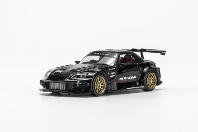 <予約 2026年10月下旬以降順次入荷予定> MOTORHELIX 1/64 ホンダ S2000 J's Racing Berlina Black