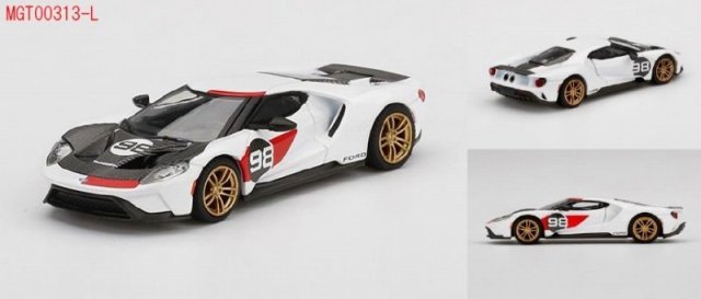 MINI GT 1/64 フォード GT 2021 ケン・マイルズ ヘリテージエディション(左ハンドル)