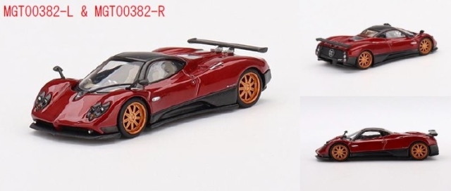 MINI GT 1/64 パガーニ ゾンダ F ロッソ ドバイ(左ハンドル)