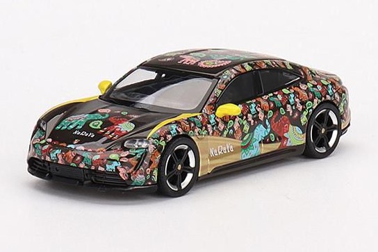 MINI GT 1/64 ポルシェ タイカン ターボ S NaRaYa(右ハンドル)タイ限定 