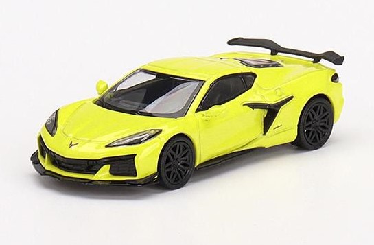 MINI GT 1/64 シボレー コルベット Z06 2023 アクセレレートイエロー(左ハンドル)